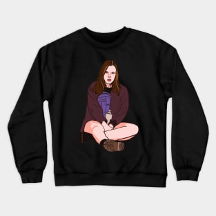 Soccer Mommy Still Clean Art Crewneck Sweatshirt